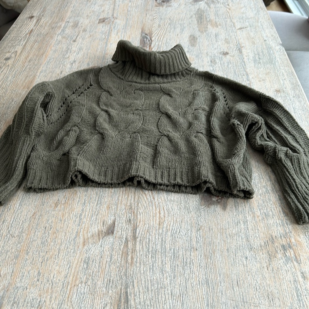 Chenille sweater